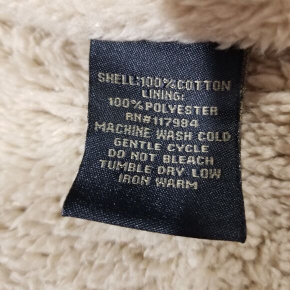 Grizzly Mountain Shirt Mens Medium Plaid Flannel Thermal Lined Jacket Snap Up - Picture 6 of 10